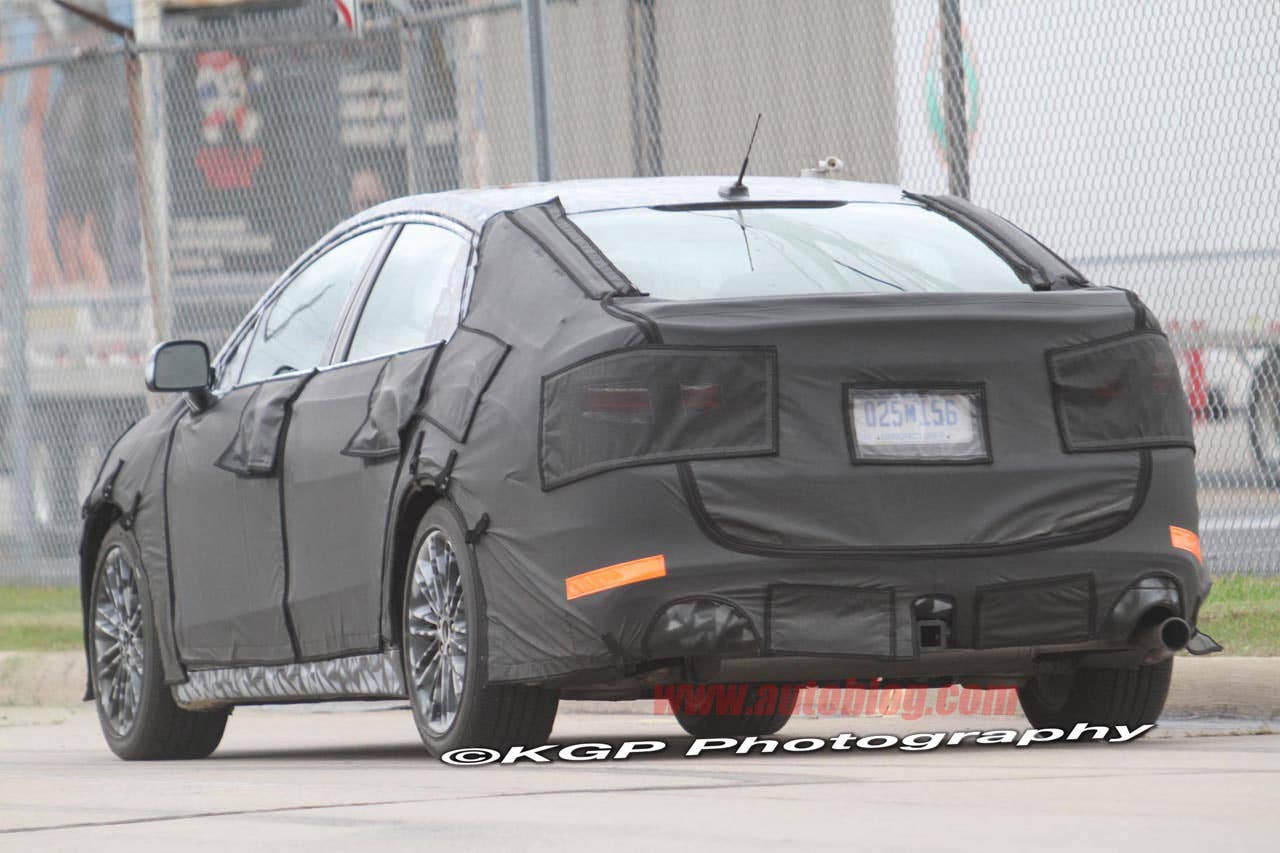 2013 Ford Fusion rear 3/4