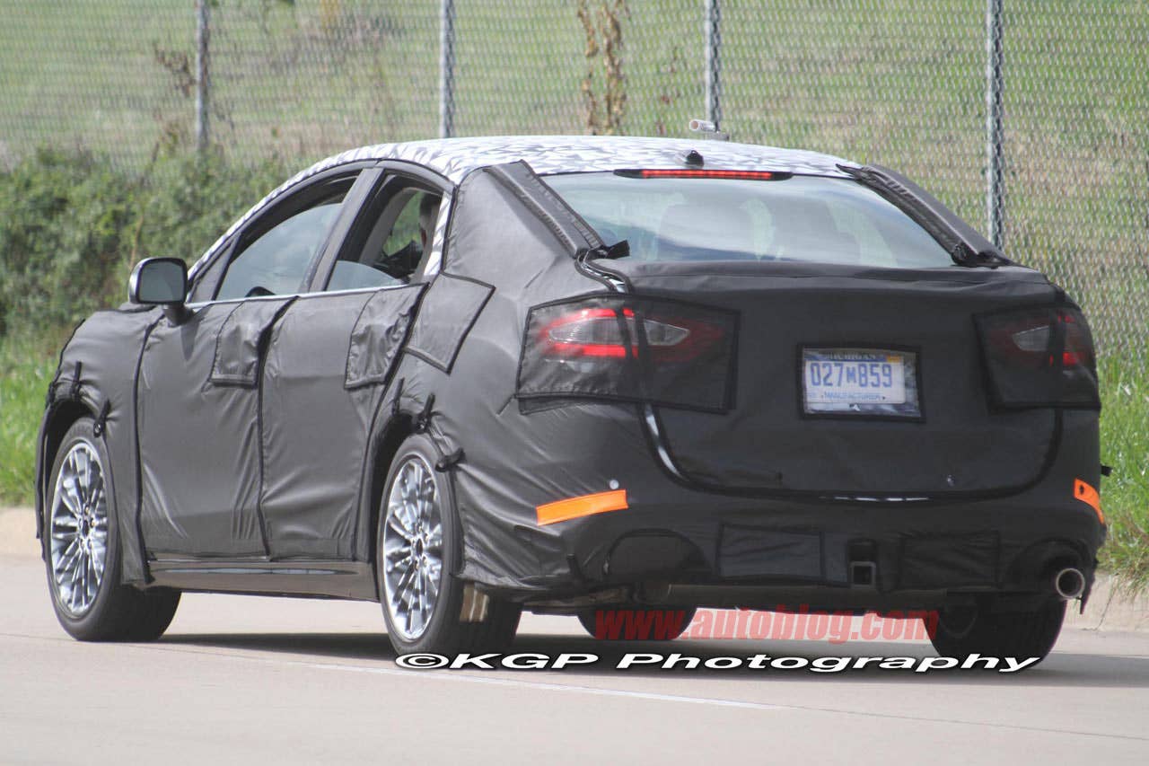 2013 Ford Fusion rear 3/4
