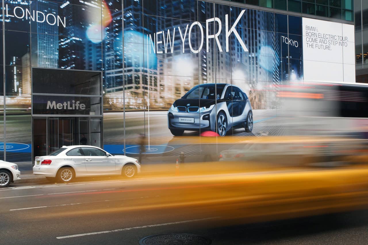 BMW i Born Electric Tour stop in NYC Active E