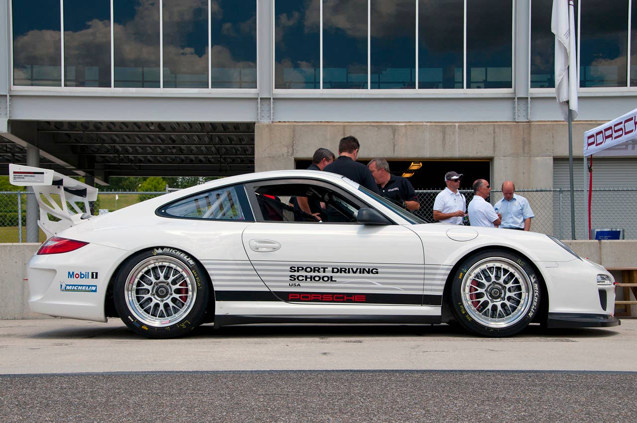 2011 Porsche 911 GT3 Cup side view