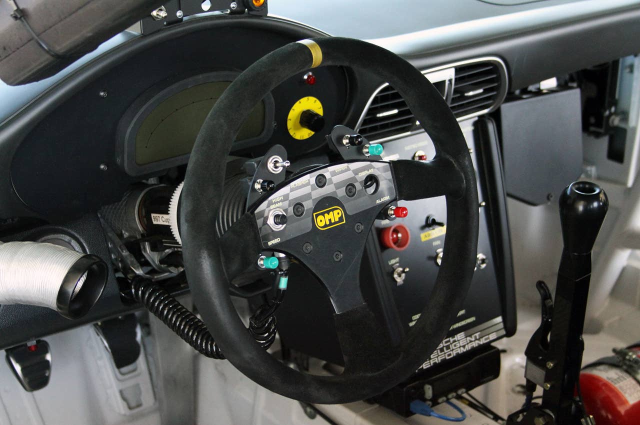 2011 Porsche 911 GT3 Cup steering wheel