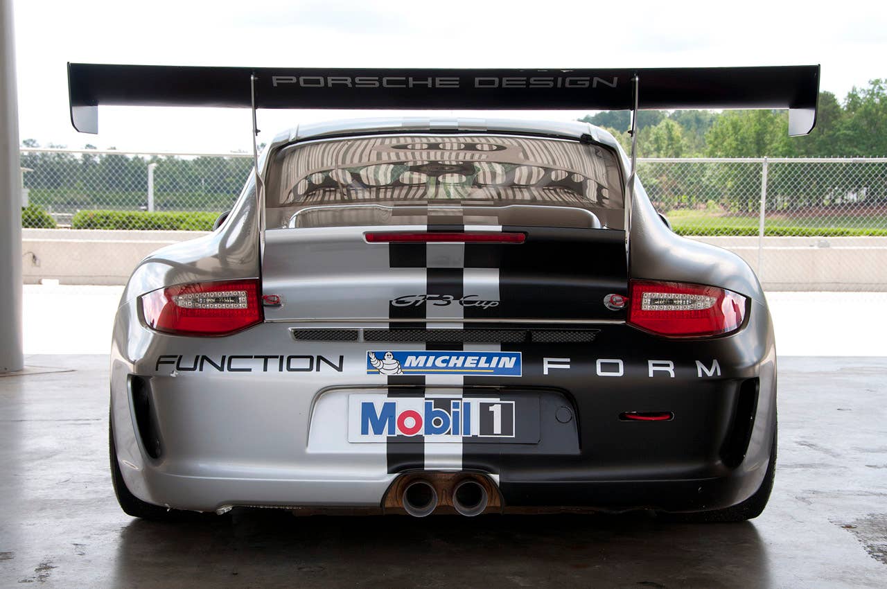 2011 Porsche 911 GT3 Cup rear view