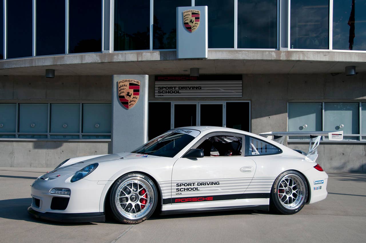 2011 Porsche 911 GT3 Cup front 3/4 view
