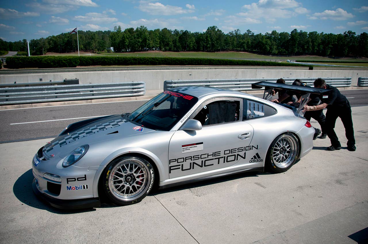 2011 Porsche 911 GT3 Cup front 3/4 view