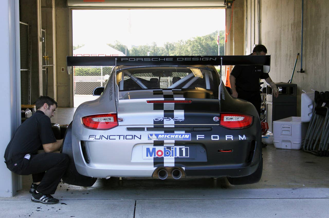 2011 Porsche 911 GT3 Cup rear view