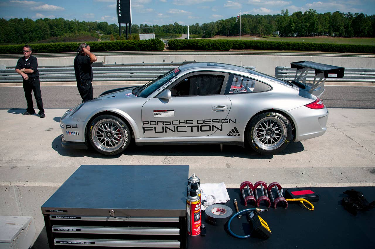 2011 Porsche 911 GT3 Cup side view