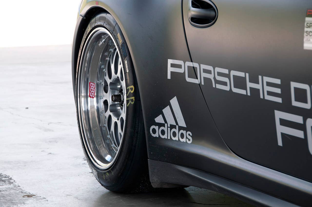 2011 Porsche 911 GT3 Cup rear wheel