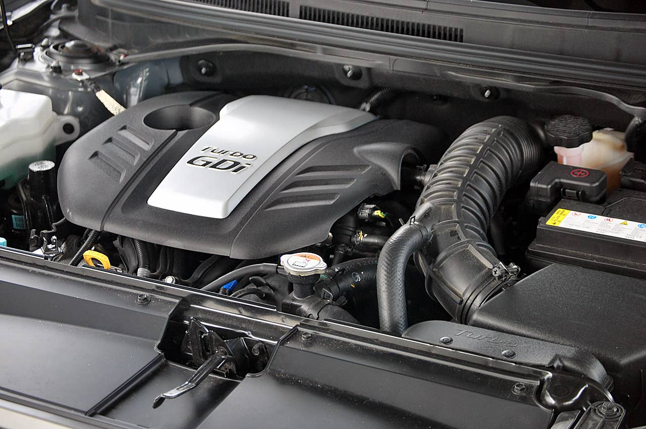 2013 Hyundai Veloster Turbo engine