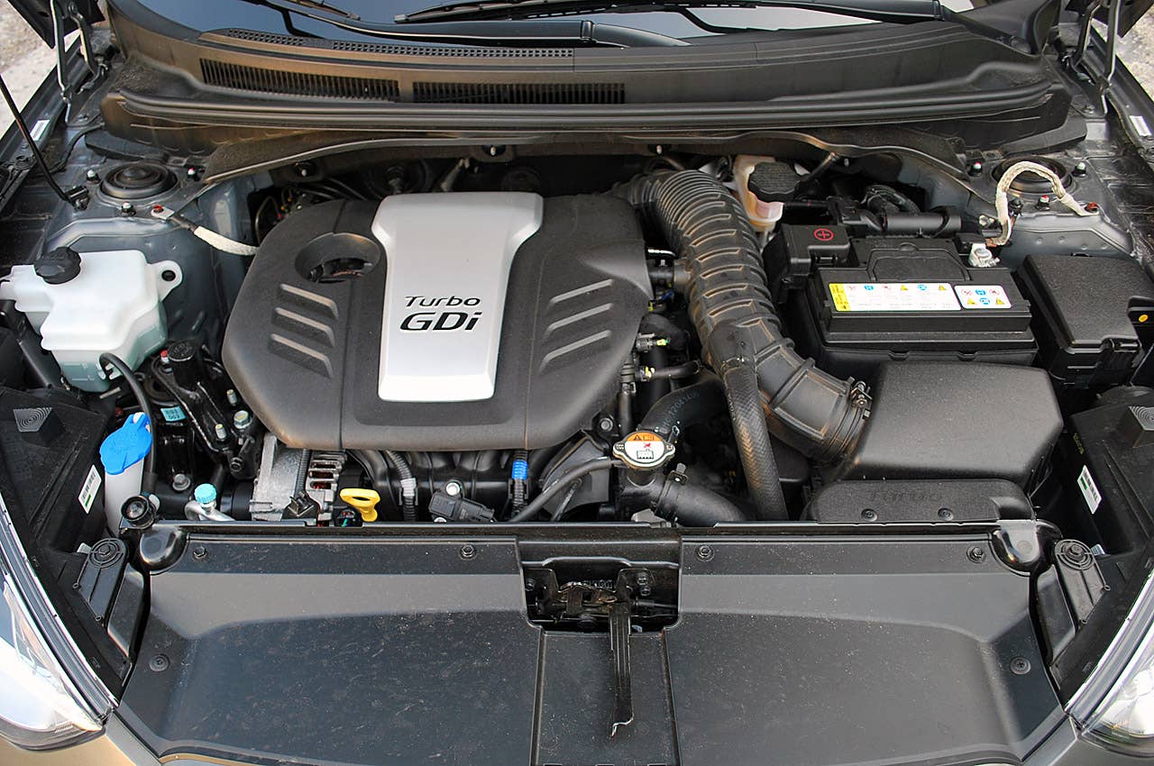2013 Hyundai Veloster Turbo engine
