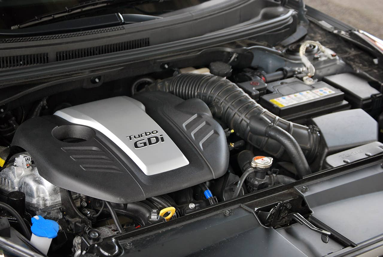 2013 Hyundai Veloster Turbo engine