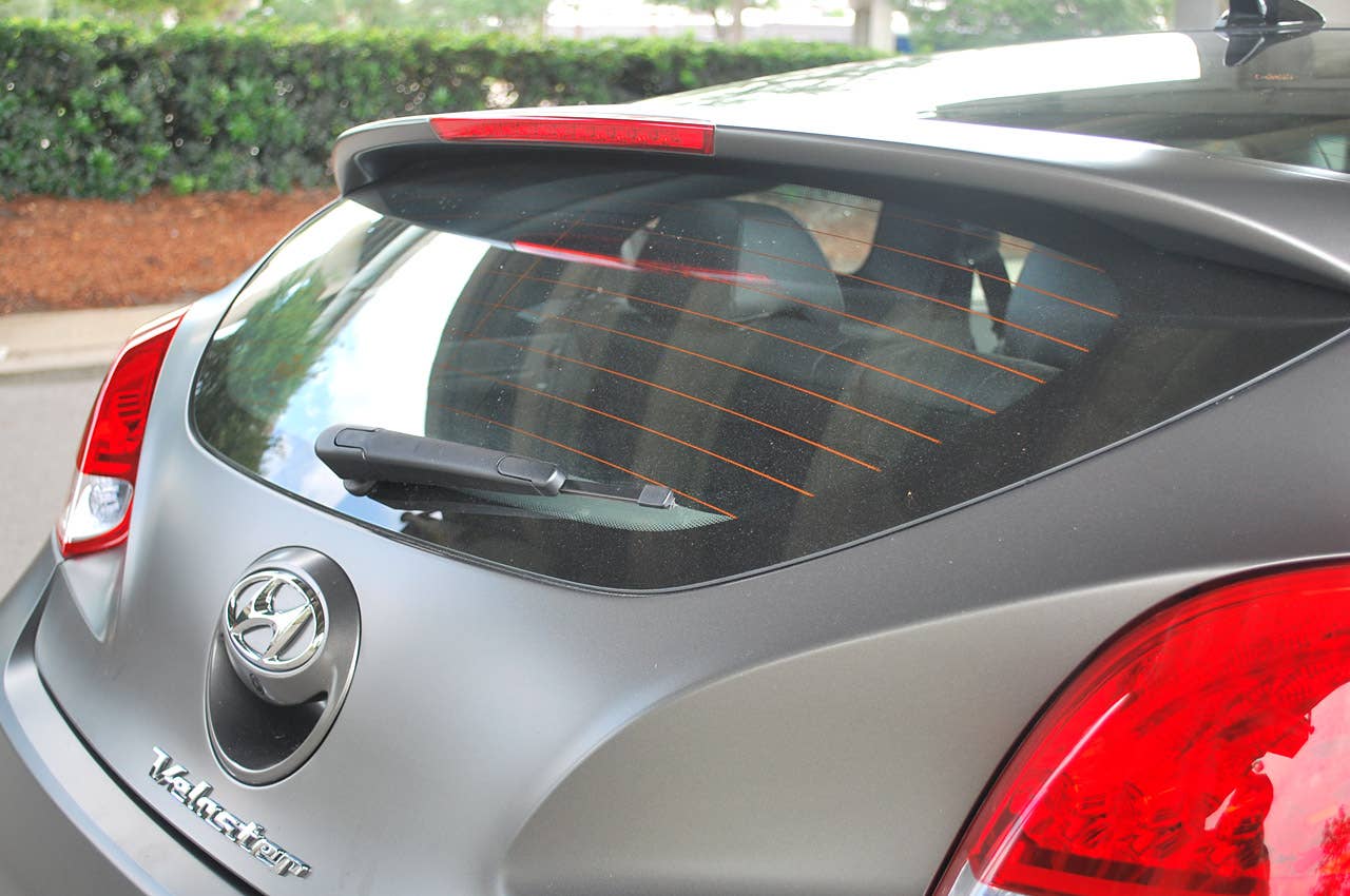 2013 Hyundai Veloster Turbo rear hatch