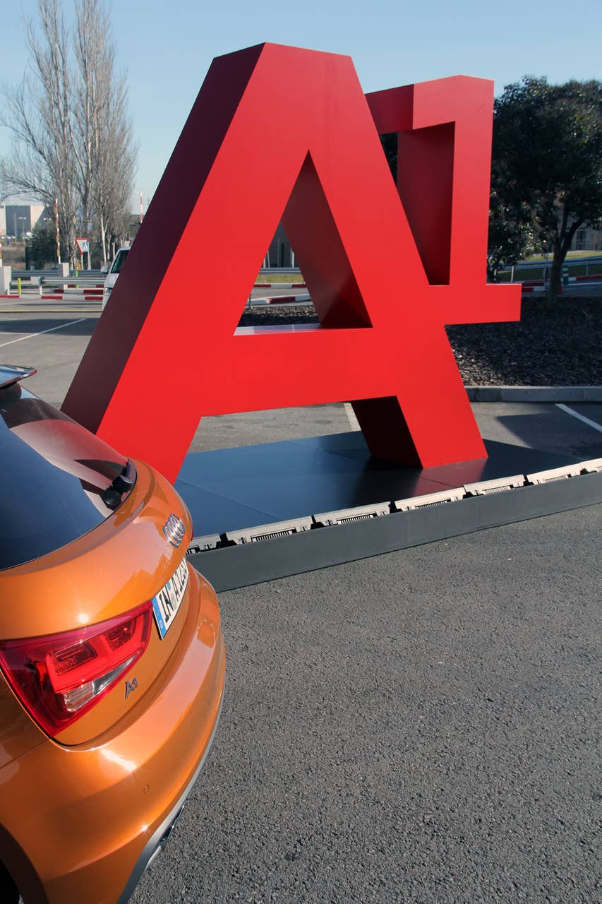 2012 Audi A1 Sportback rear detail