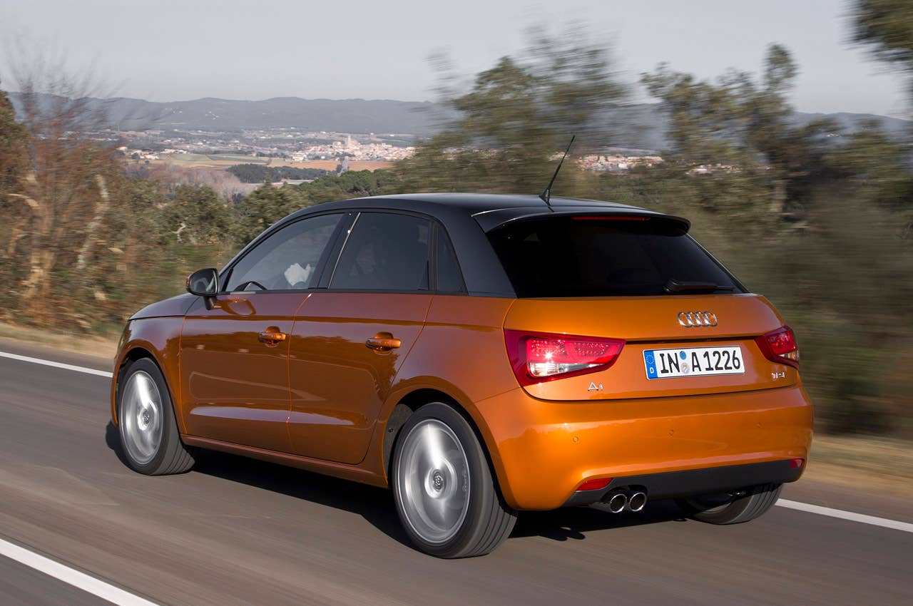 2012 Audi A1 Sportback driving