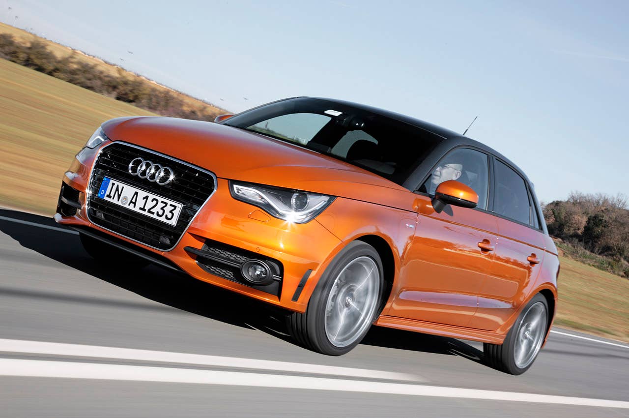 2012 Audi A1 Sportback driving