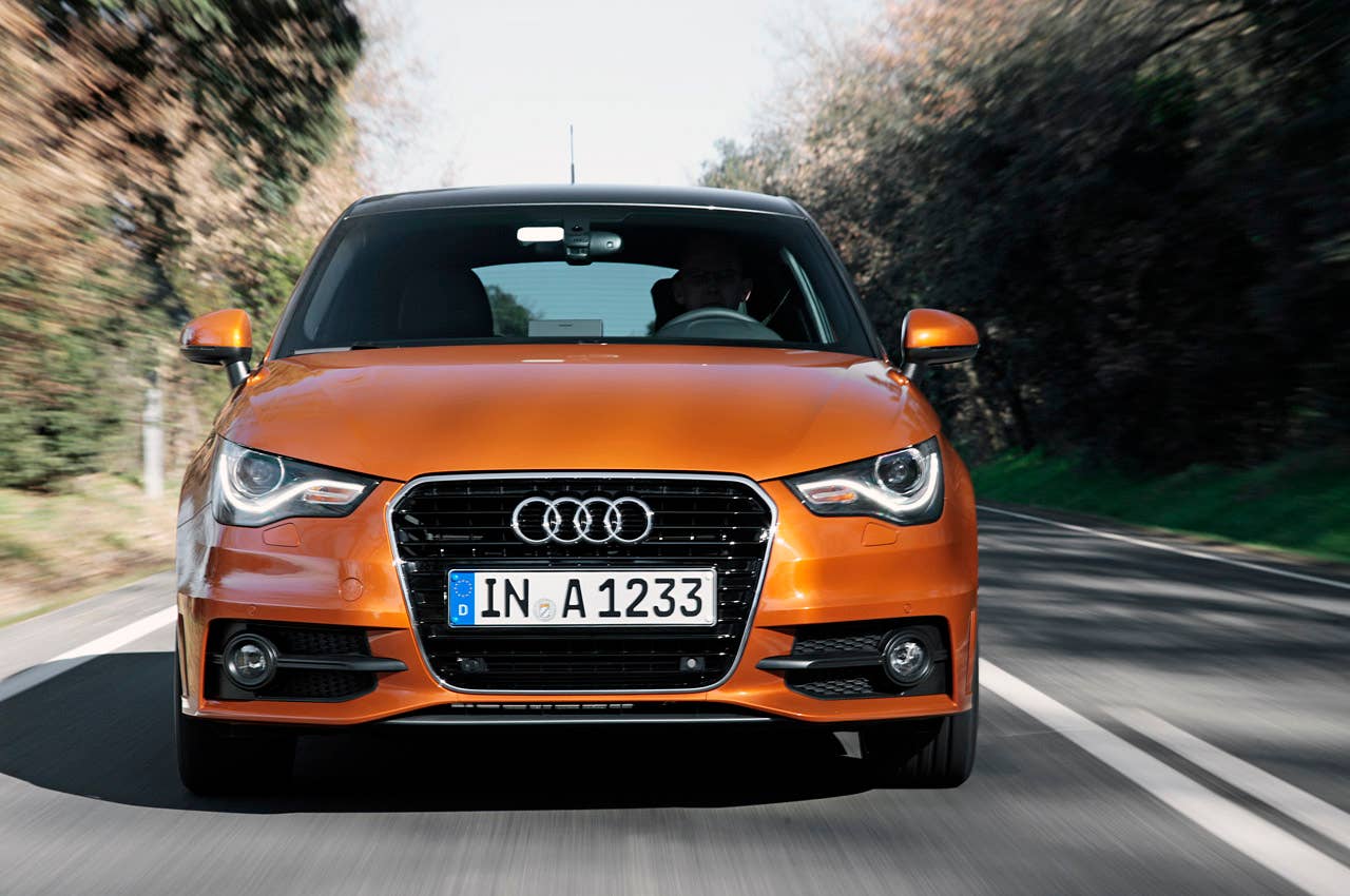 2012 Audi A1 Sportback driving