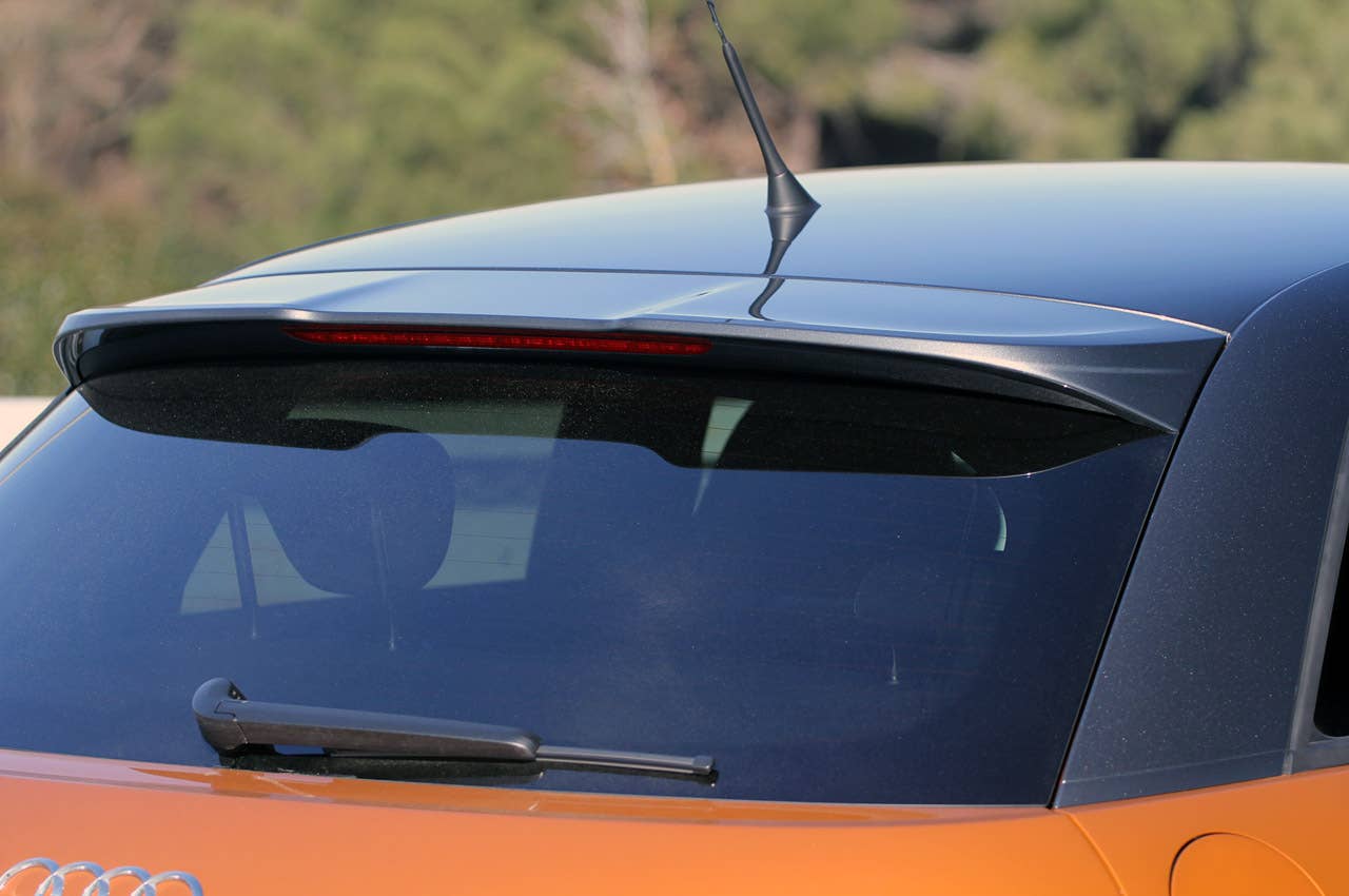 2012 Audi A1 Sportback roof spoiler