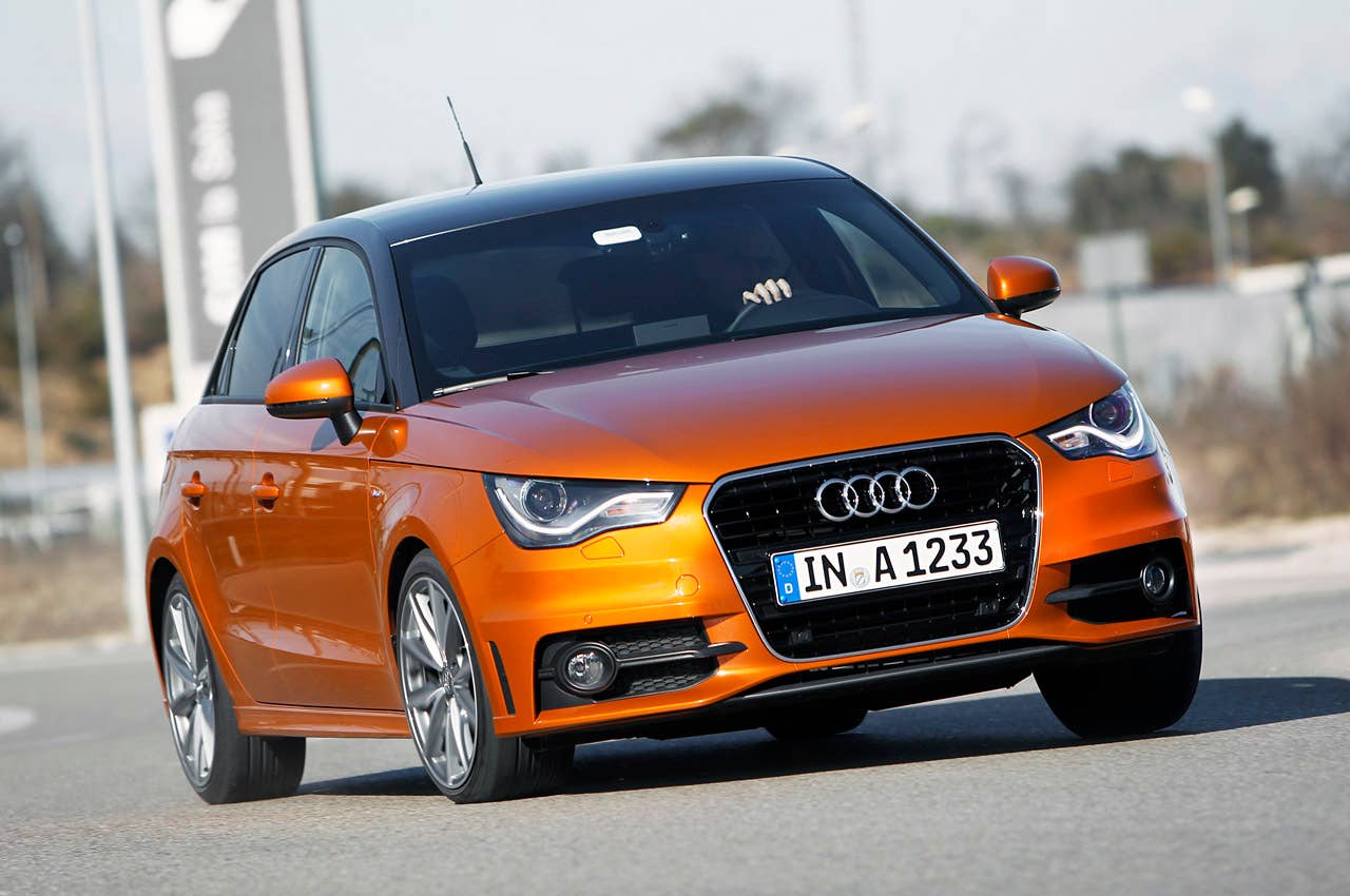 2012 Audi A1 Sportback driving