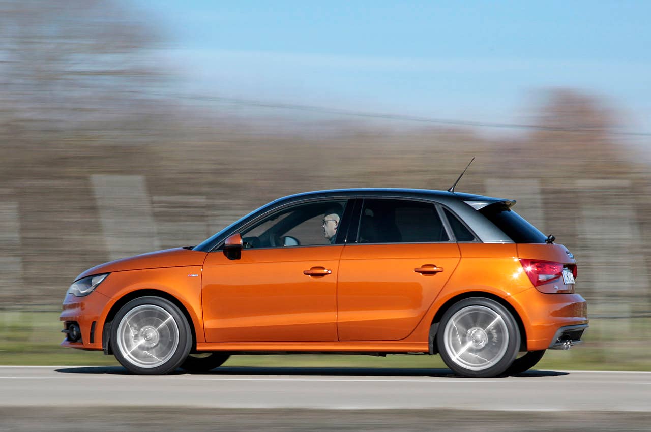 2012 Audi A1 Sportback driving