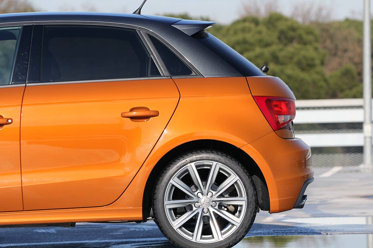 2012 Audi A1 Sportback rear detail