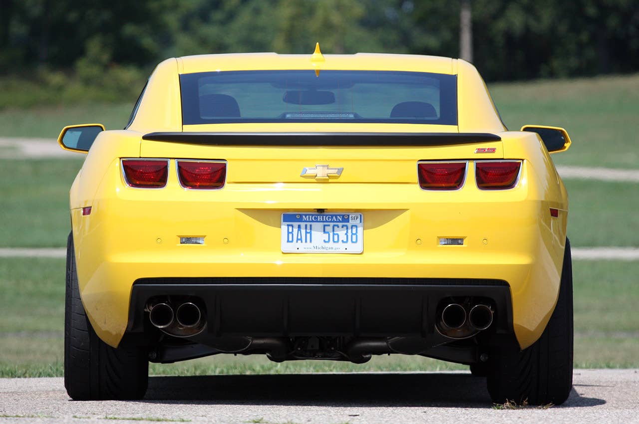 2013 Chevrolet Camaro 1LE rear view