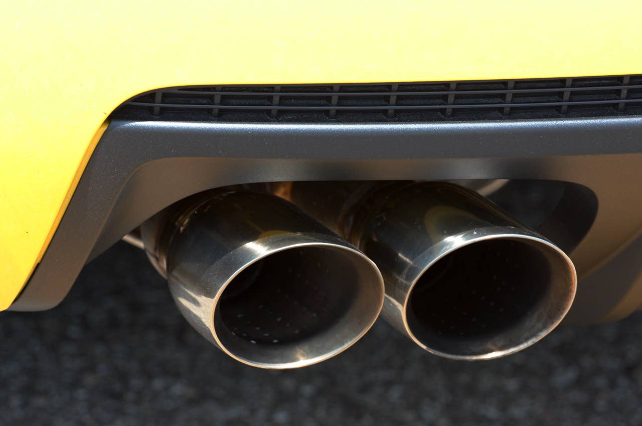 2013 Chevrolet Camaro 1LE exhaust tips
