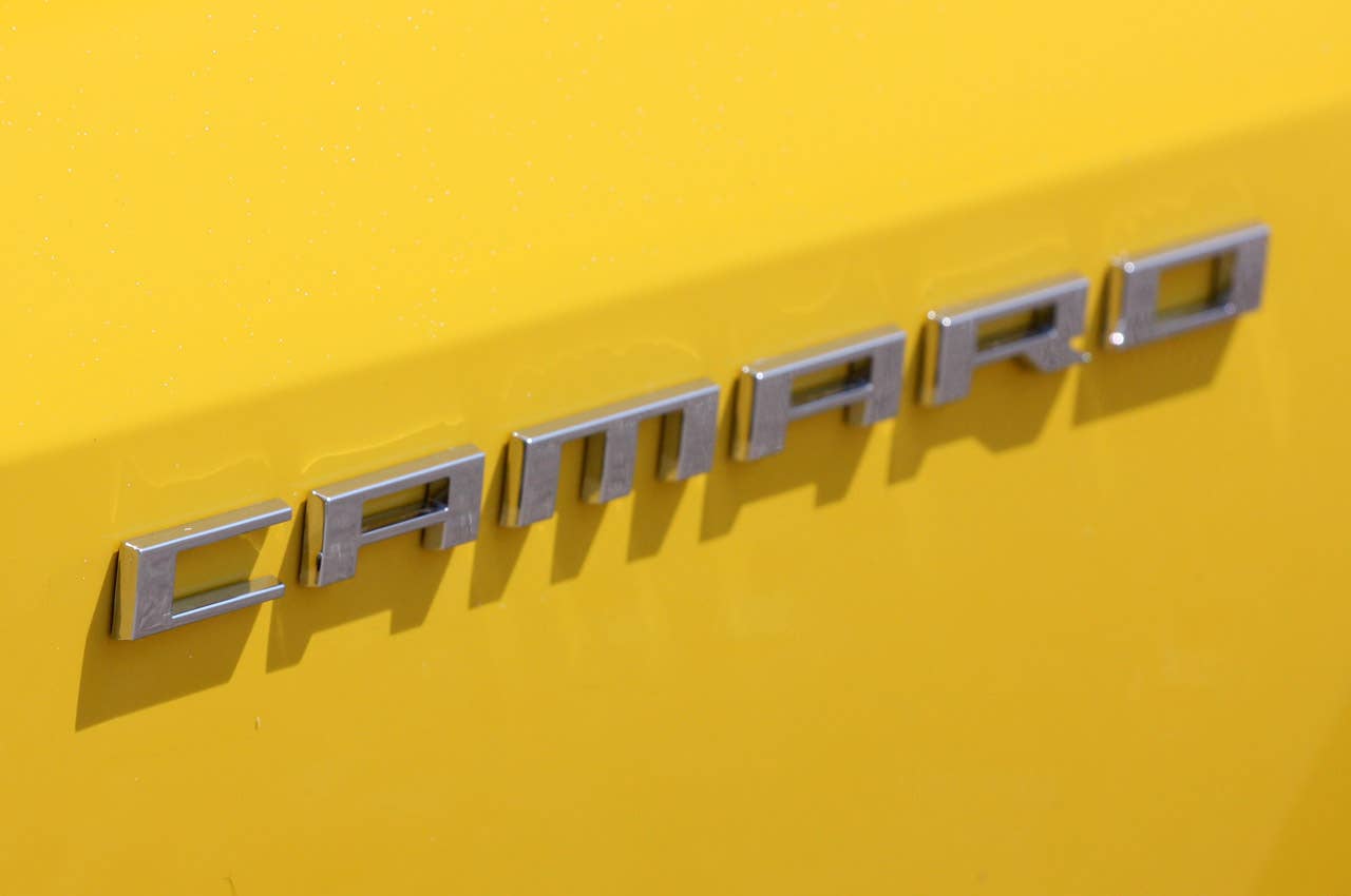 2013 Chevrolet Camaro 1LE badge