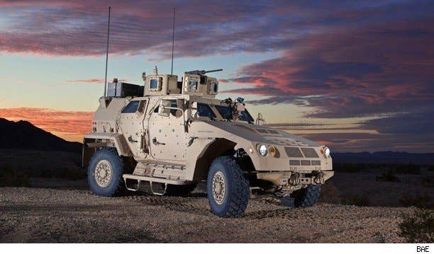 Valanx Builder: BAE Systems Inc., with Northrop Grumman Corp. and Meritor Defense Notables: The Valanx will be powered by Ford Motor Co.’s 6.7-liter Powerstroke V-8 diesel engine. Its configurable constructions means it can easily be shifted from one area to another. It’s fully armored and can carry a number of weapon systems.