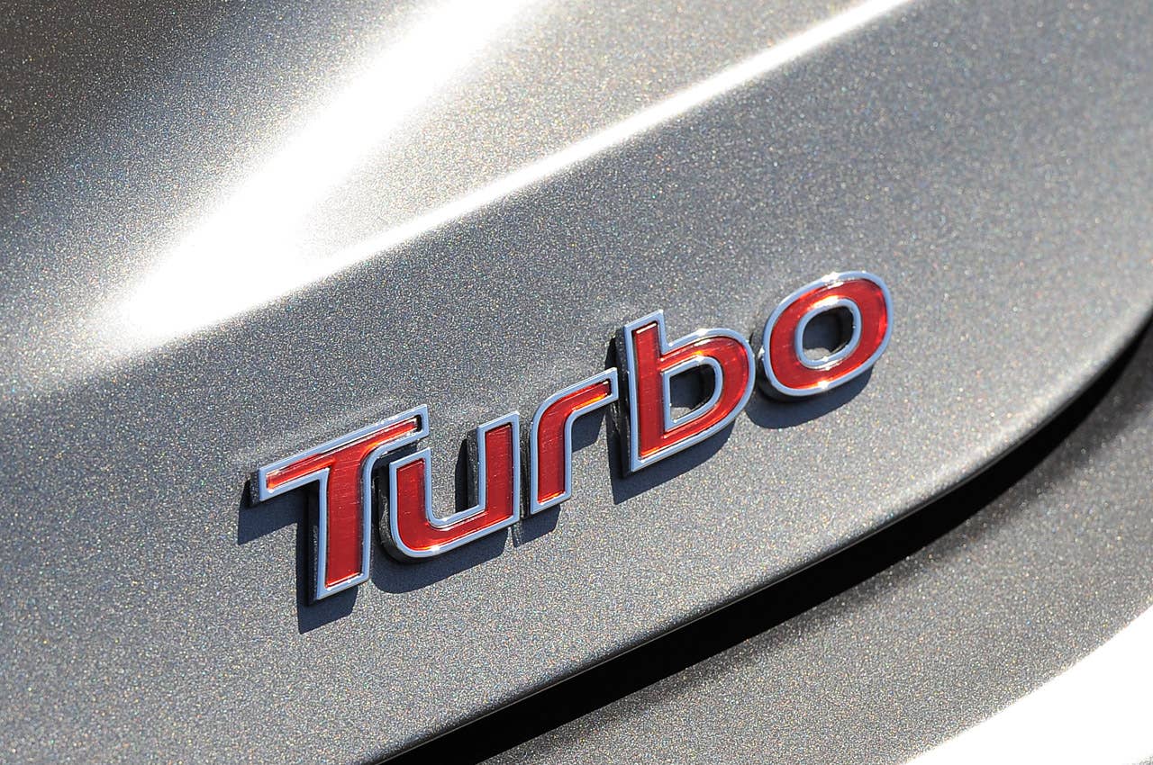 2013 Hyundai Veloster Turbo badge