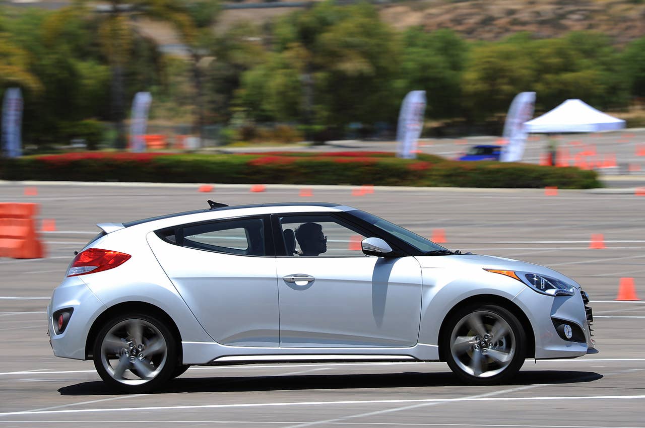 2013 Hyundai Veloster Turbo autocross