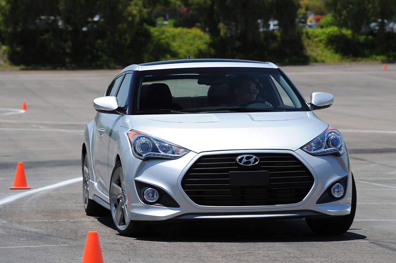 2013 Hyundai Veloster Turbo autocross