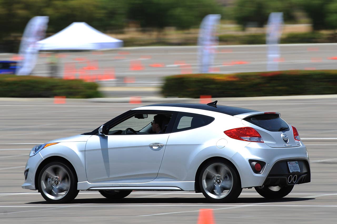 2013 Hyundai Veloster Turbo autocross