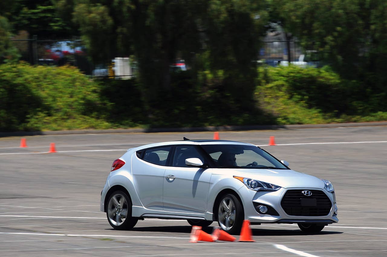 2013 Hyundai Veloster Turbo autocross