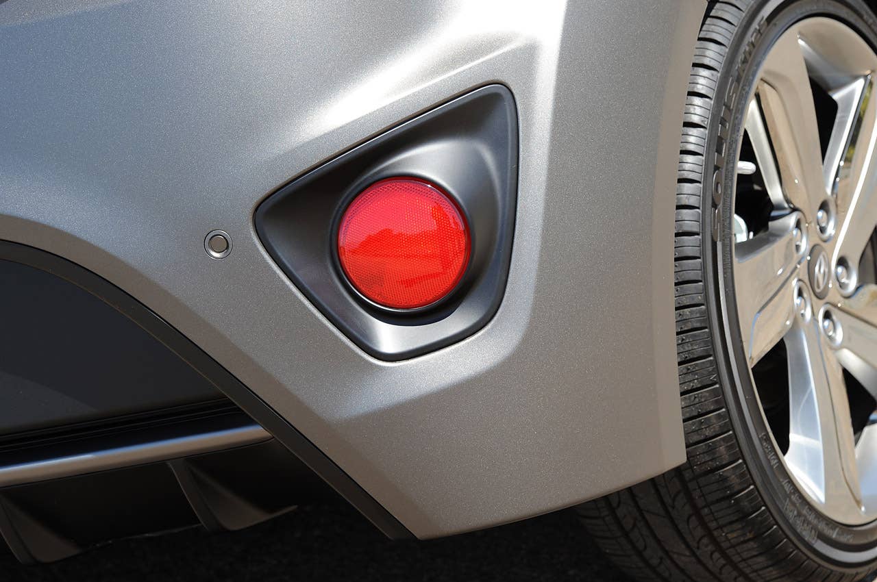 2013 Hyundai Veloster Turbo rear bumper