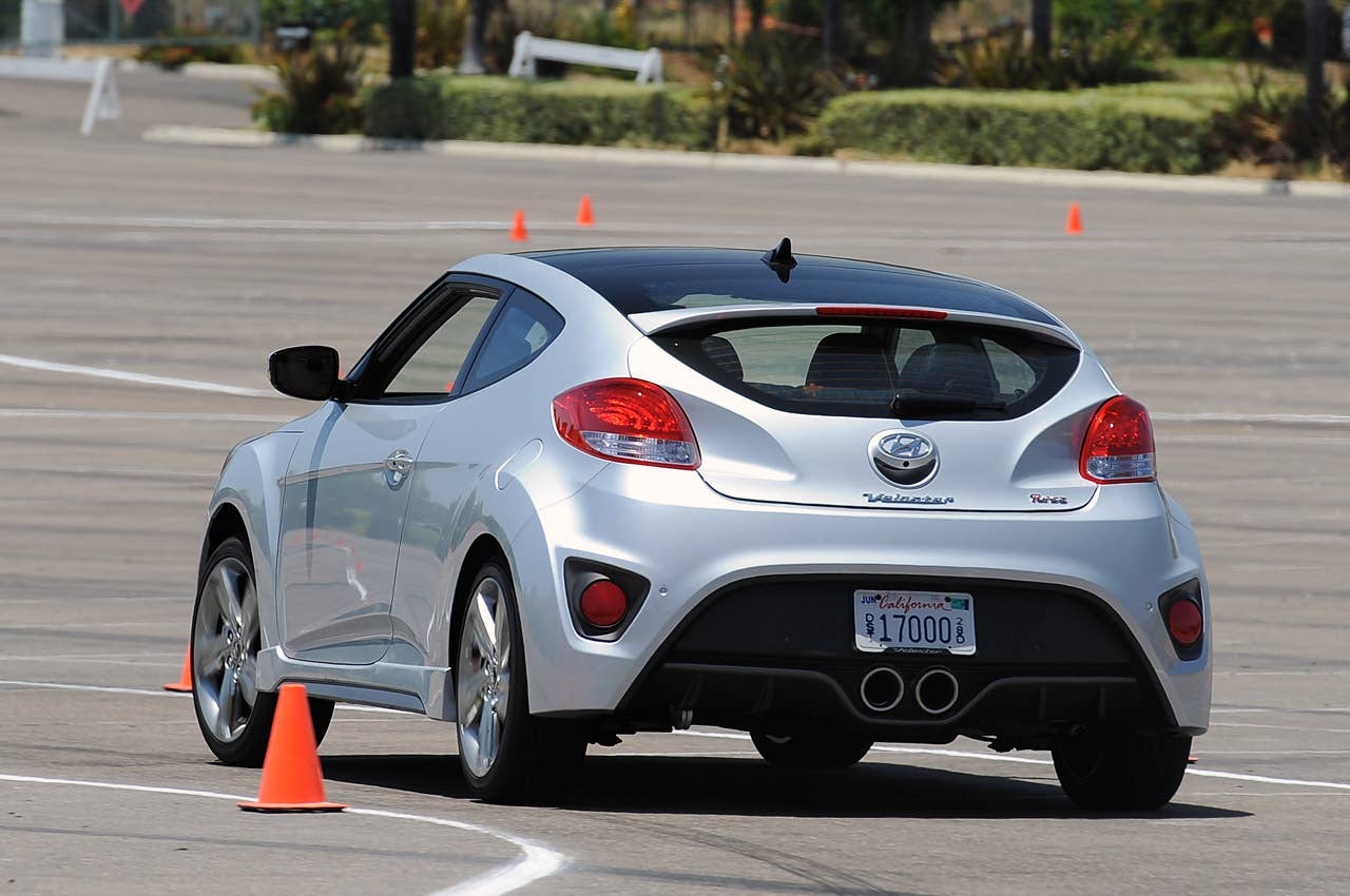 2013 Hyundai Veloster Turbo autocross