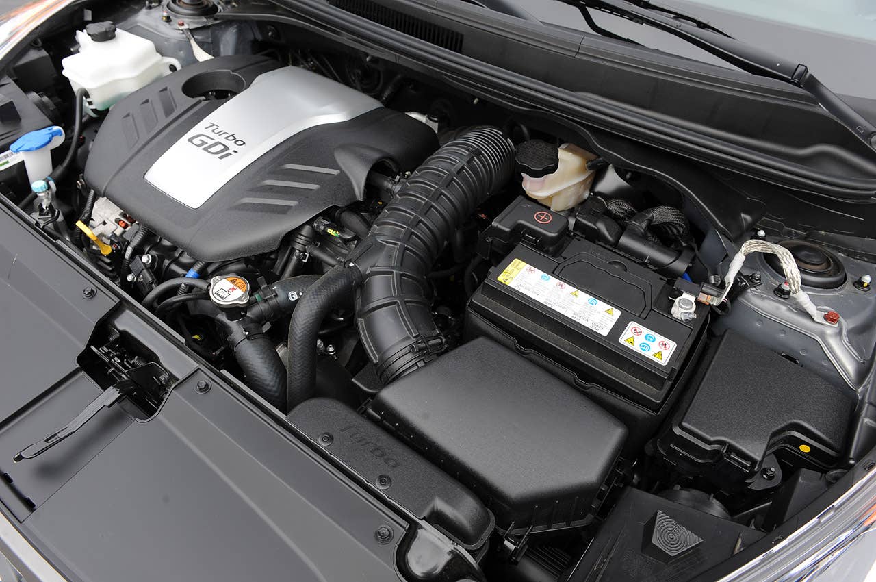 2013 Hyundai Veloster Turbo engine