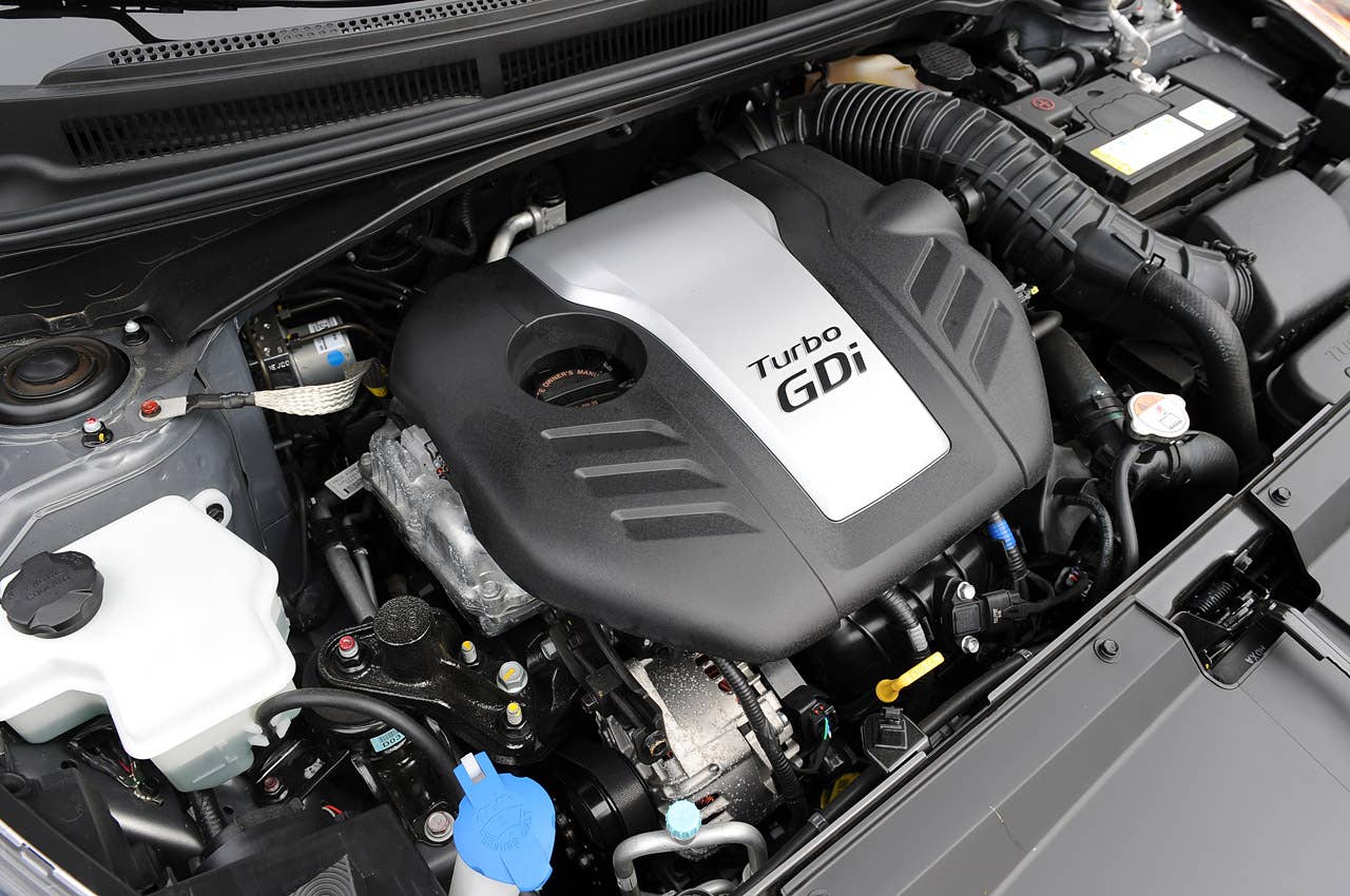 2013 Hyundai Veloster Turbo engine