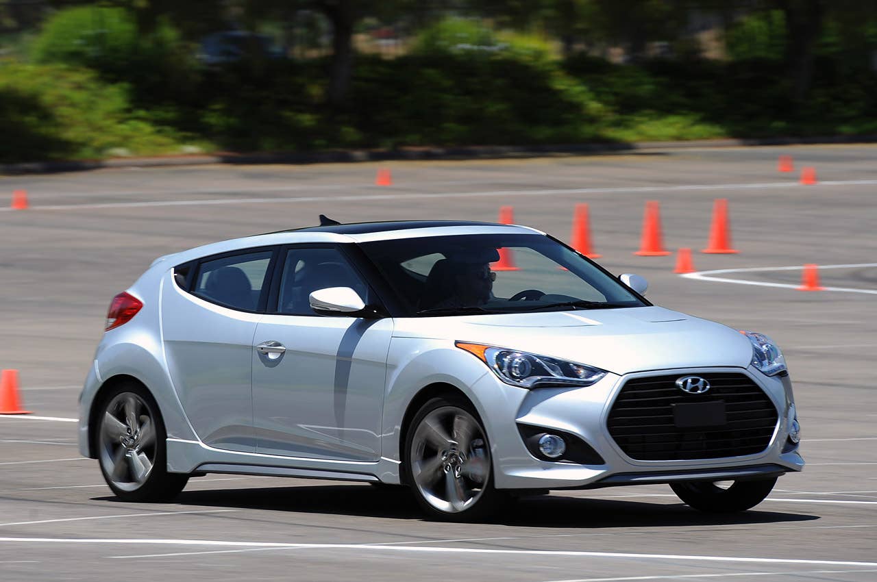 2013 Hyundai Veloster Turbo autocross