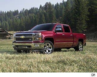 The Chevrolet Silverado receives a similar treatment to its front end with a new dual port grille and stacked headlamps.  The LTZ model will come with projector beam headlamps as well.  The entire body has been stylized and the Silverado will come with wheels to match, measuring in size between 17  and 20 inches.