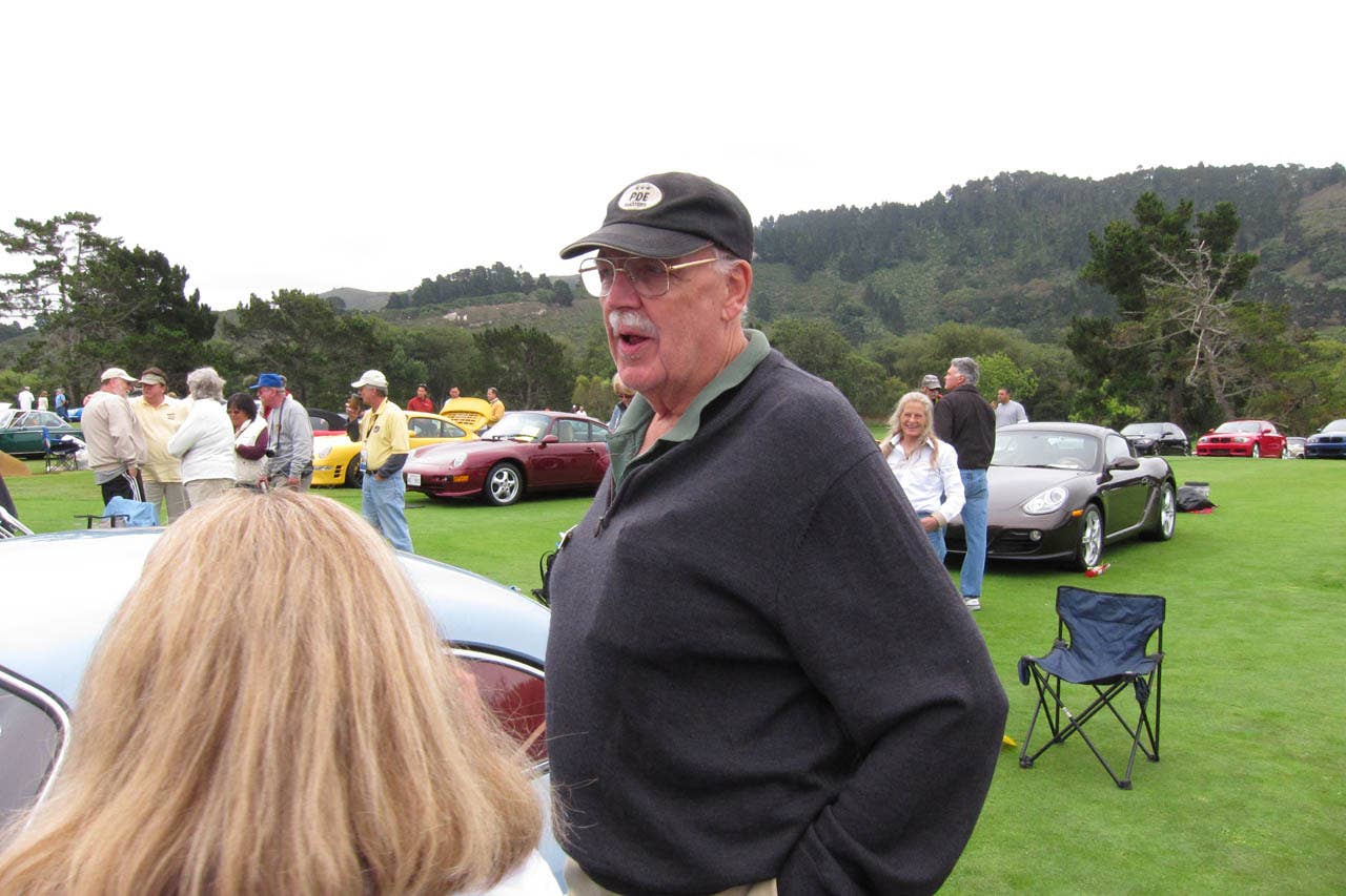 Owner of the 1958 Porsche 356 A Coupe. He bought it new in 1957 in New York.