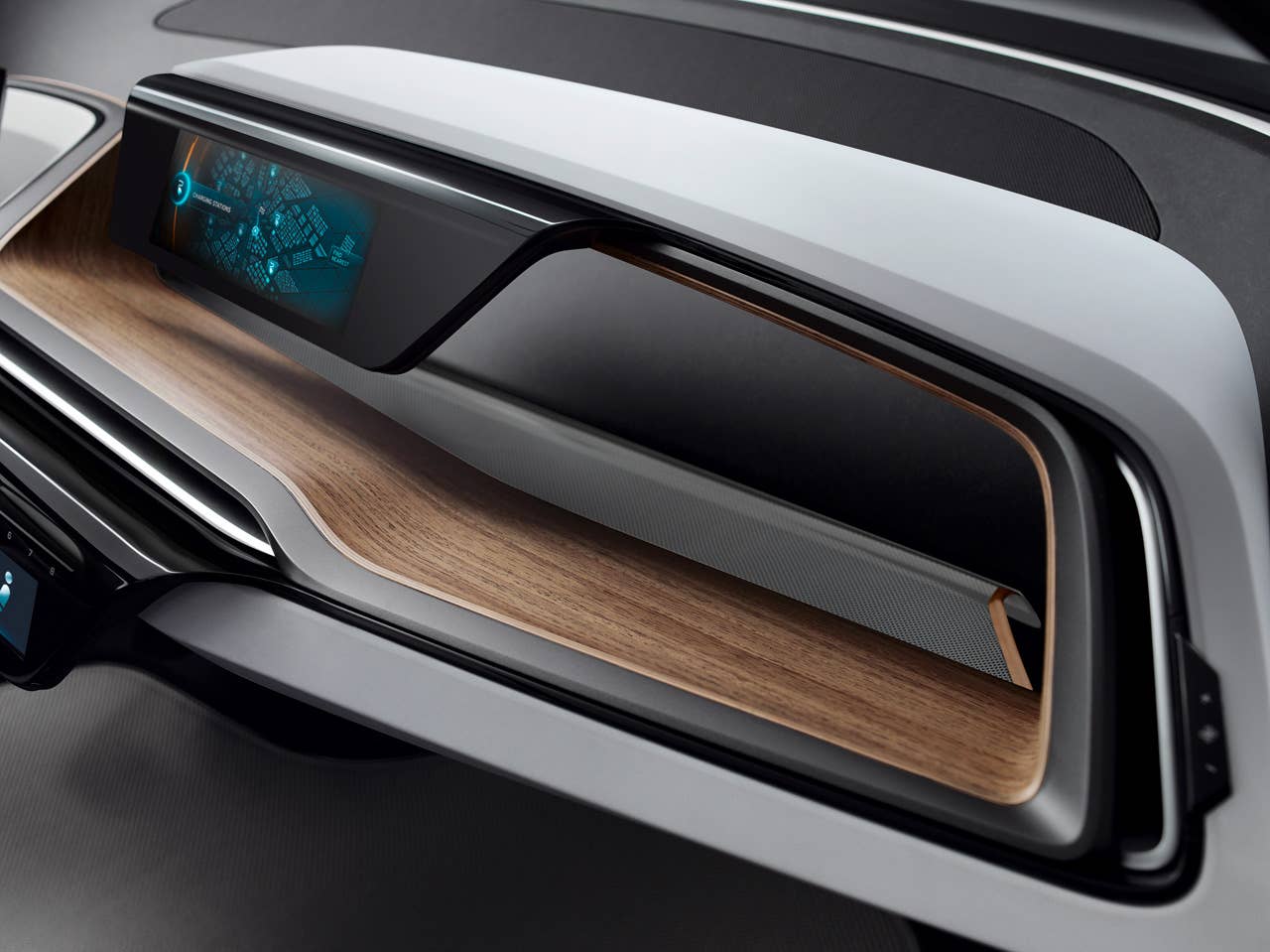 BMW i3 dash detail