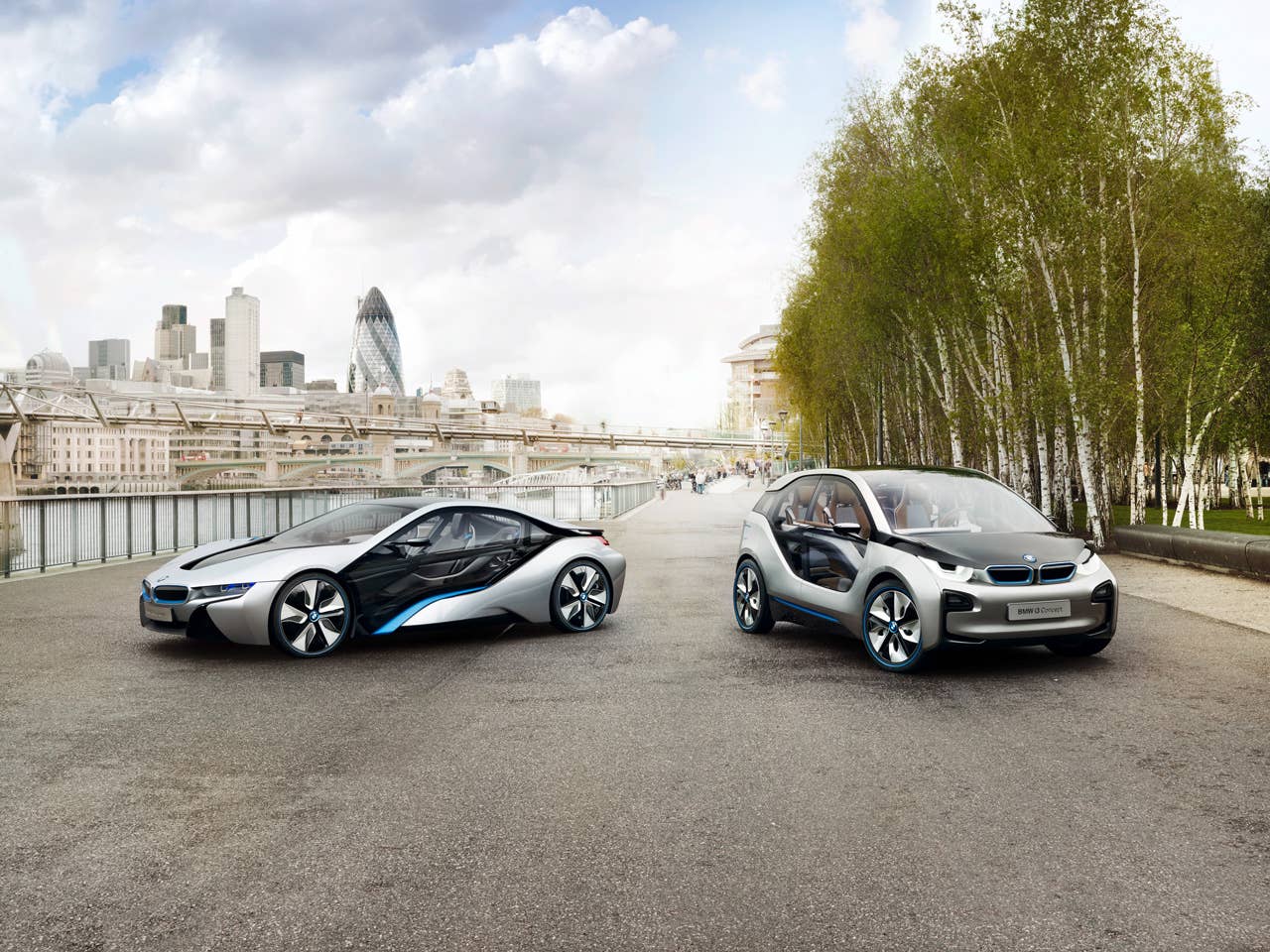 BMW i8 and BMW i3