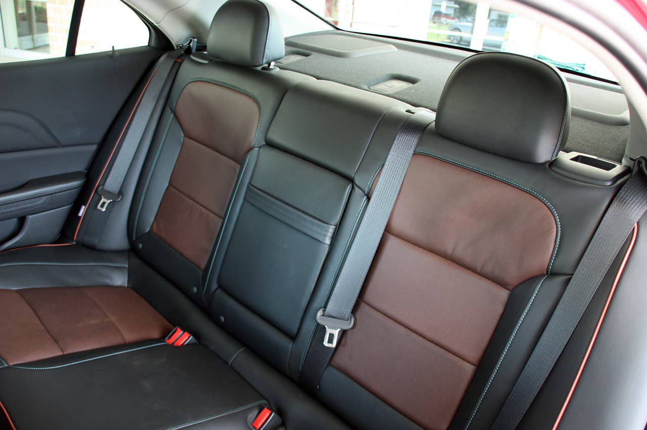 2013 Chevrolet Malibu 2.5 rear seats