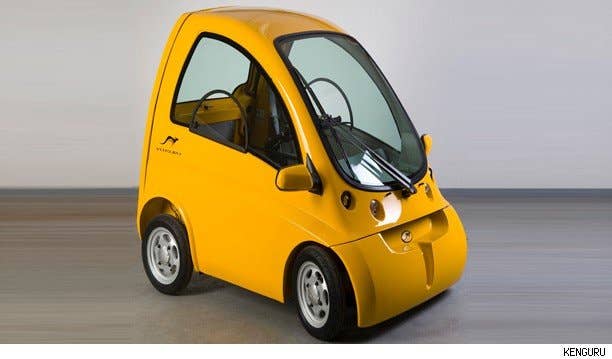 Kenguru Wheelchair-Accessible EV side view.