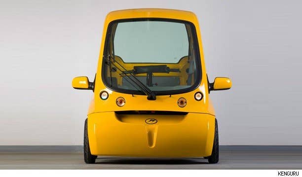 Kenguru Wheelchair-Accessible EV front view.