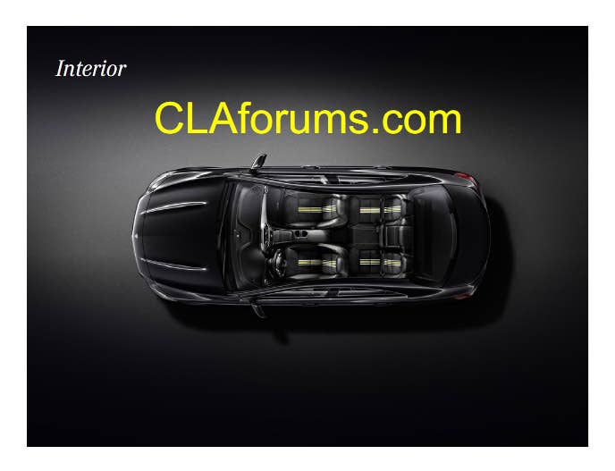Mercedes-Benz CLA Order Guide
