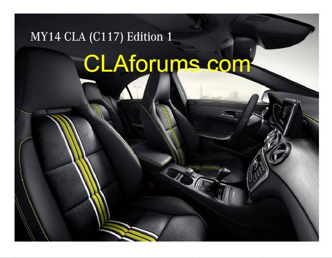 Mercedes-Benz CLA Order Guide
