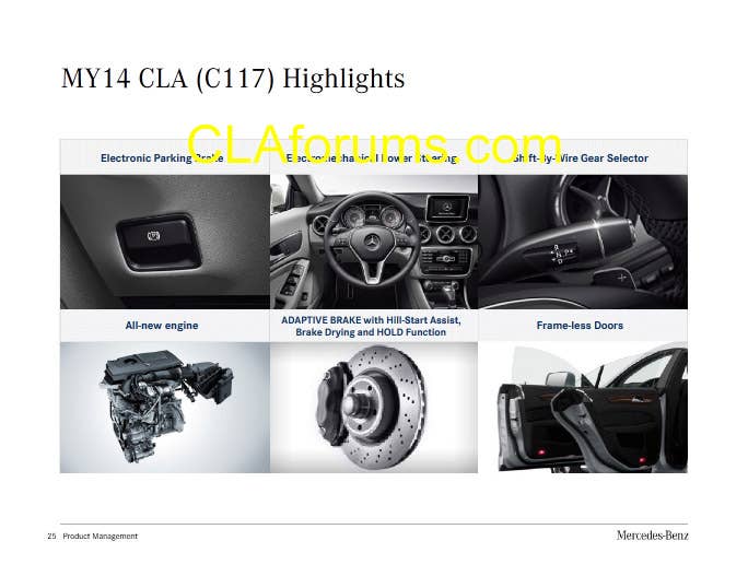 Mercedes-Benz CLA Order Guide