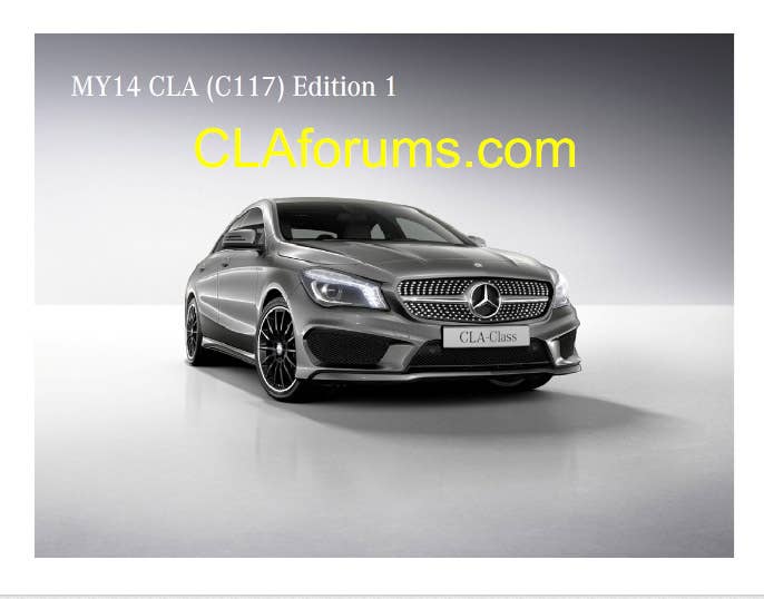 Mercedes-Benz CLA Order Guide