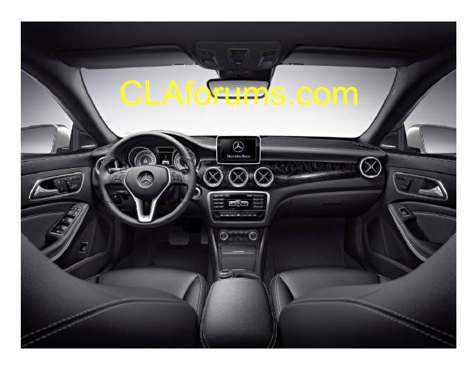 Mercedes-Benz CLA Order Guide