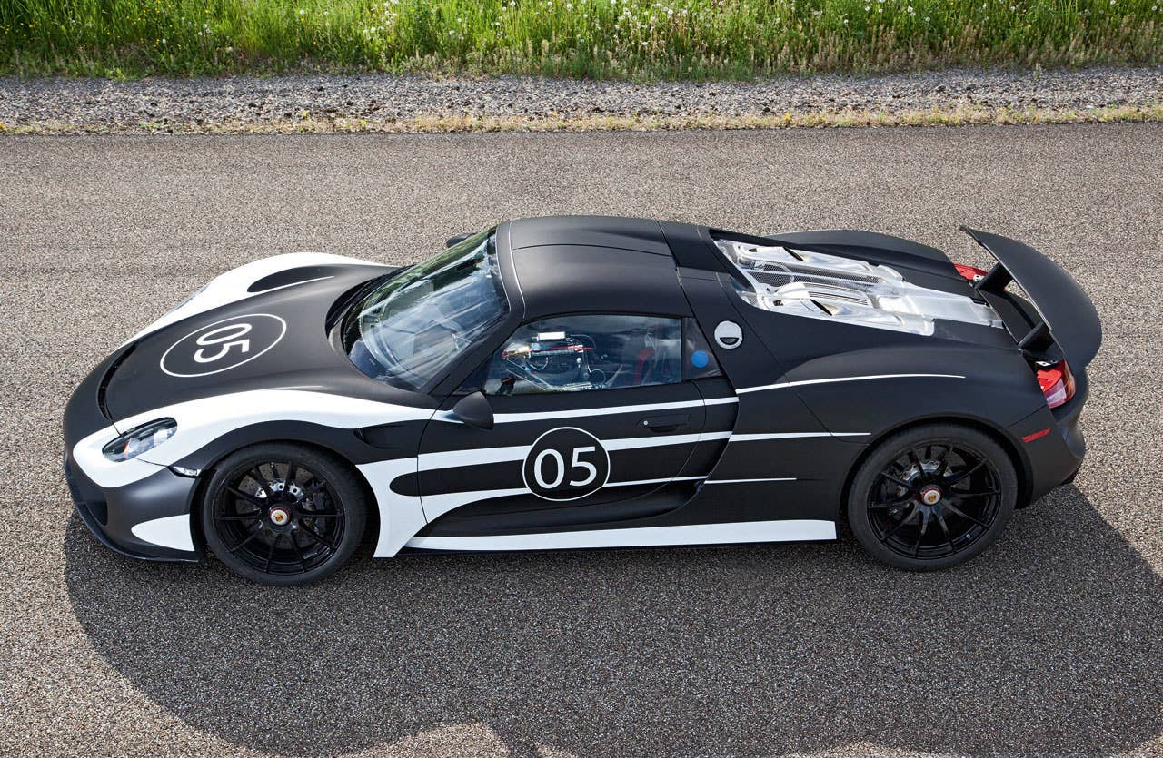 Porsche 918 Spyder Prototype side
